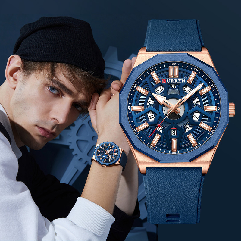 Luxury Watch List - CURREN Nuovissimo elenco Orologio da uomo
