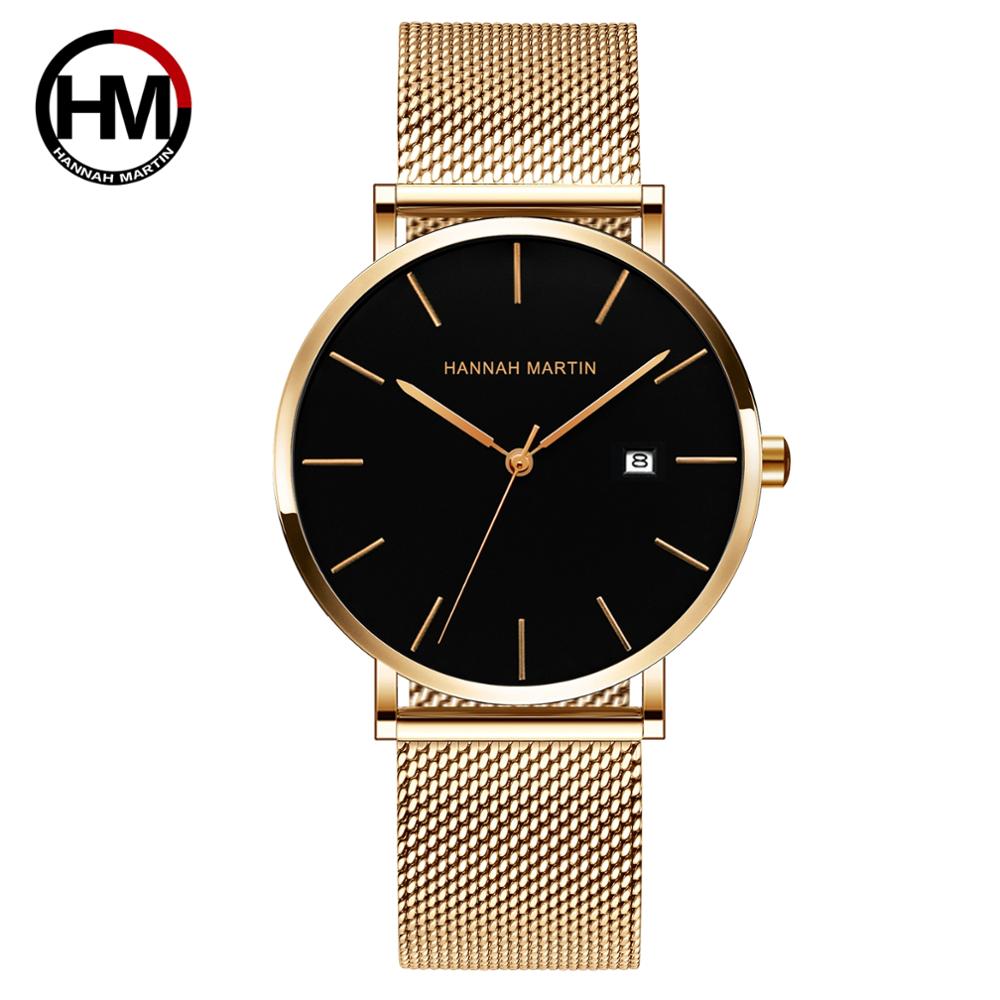 Luxury Watch Japan Brand - Movimento con calendario al quarzo giapponese