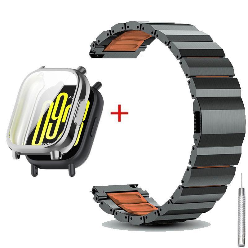 Xiaomi Luxury Watch - Cinturino in Metallo + Custodia per