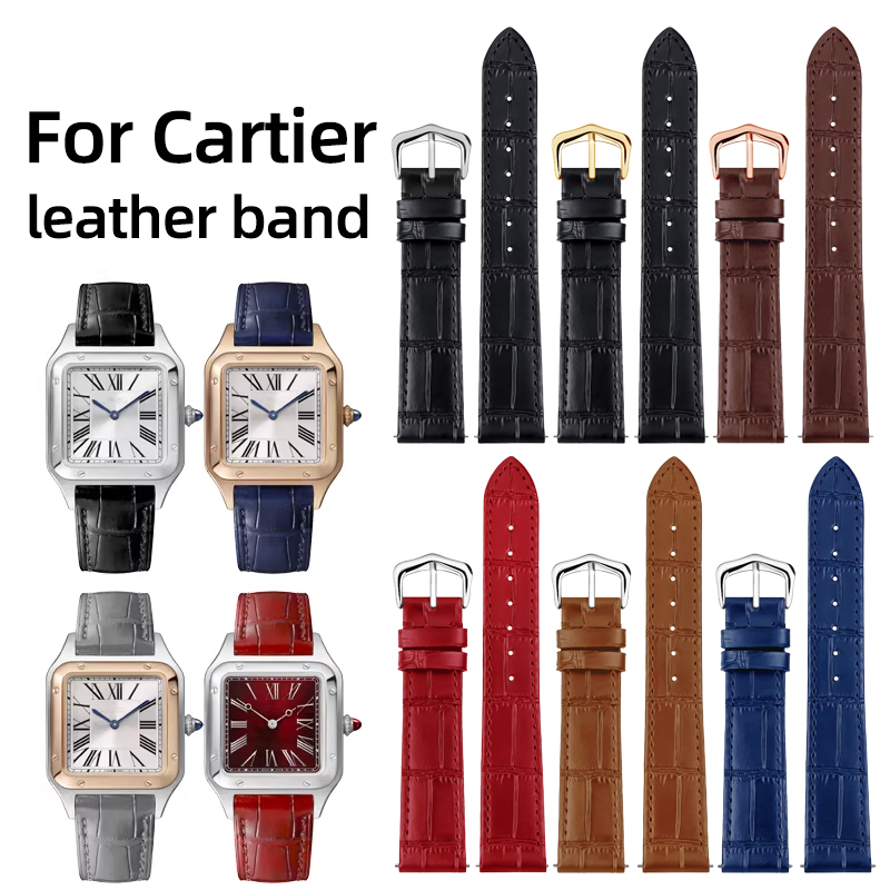 Cartier Watch Santos - Cinturino in vera pelle da 15mm