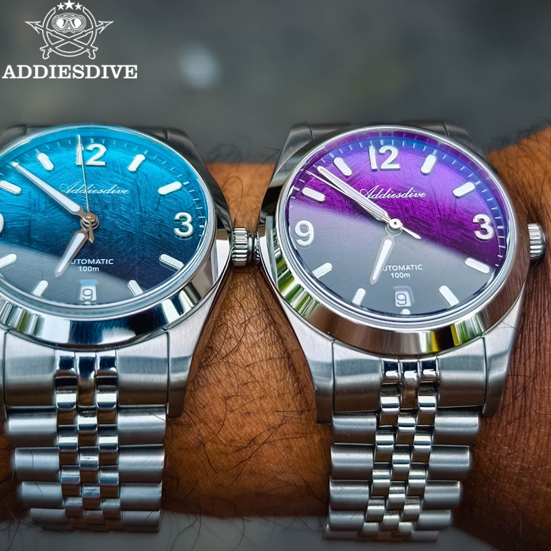 Luxury Watch Japan Brand - ADDIESDIVE Nuovo Orologio Meccanico Automatico AD2547,