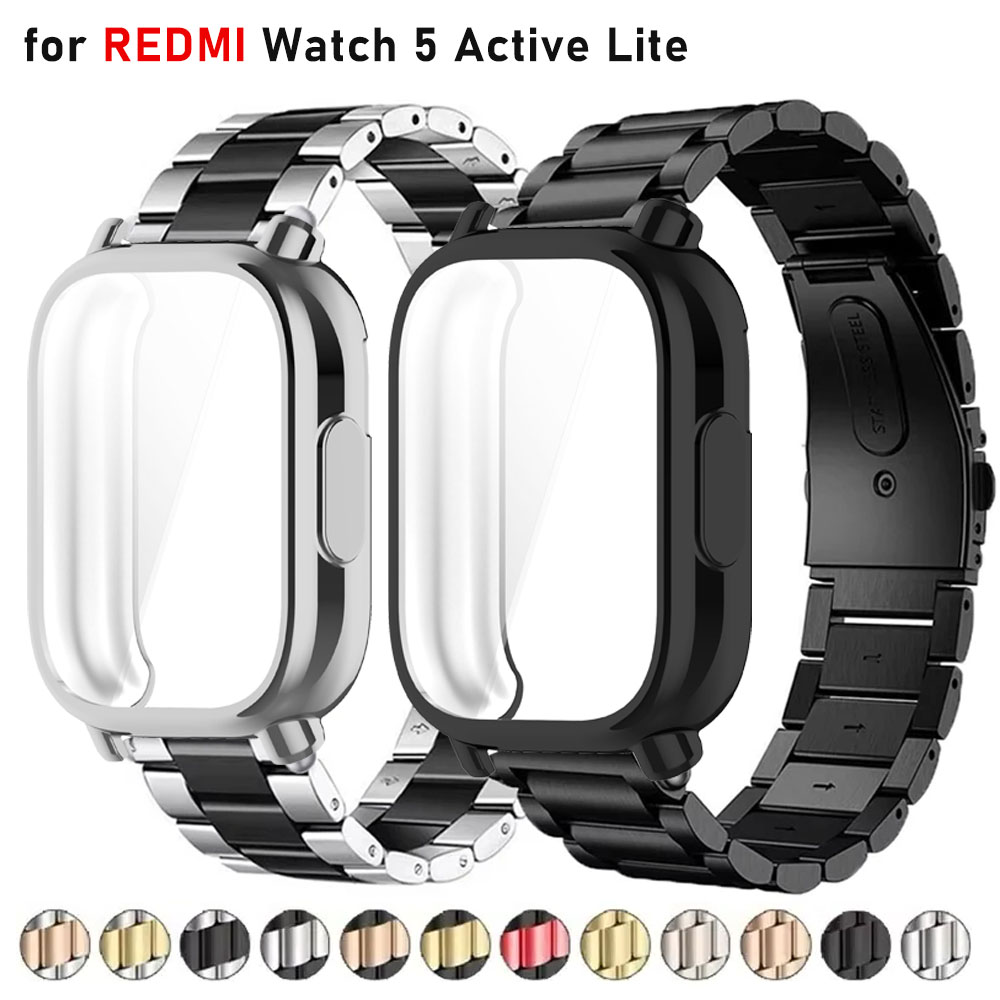 Xiaomi Luxury Watch - Custodia + cinturino in metallo di