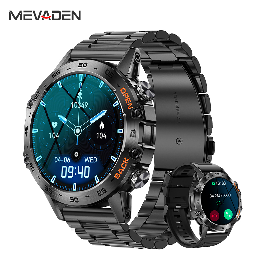 Luxury Watch German - MEVADEN Steel 1.39 pollici Smartwatch di