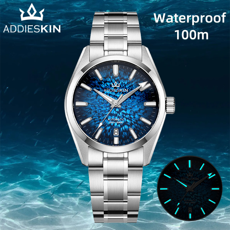 Exhibition Movement Display - Orologio Meccanico da Uomo AddiesKin K003