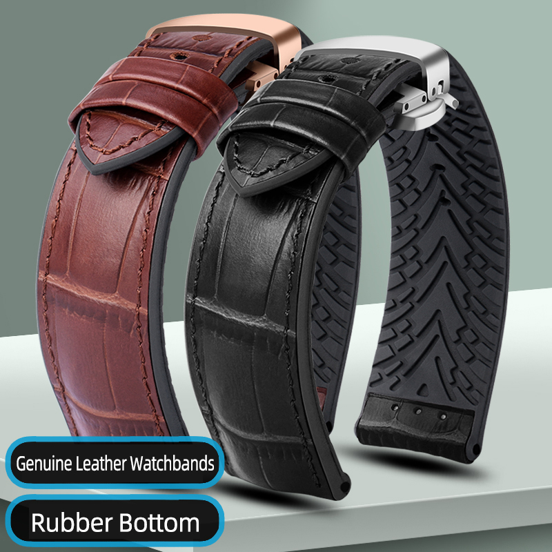 Luxury Watch Rolex - Cinturini in vera pelle 19/20/21/22mm cinturino