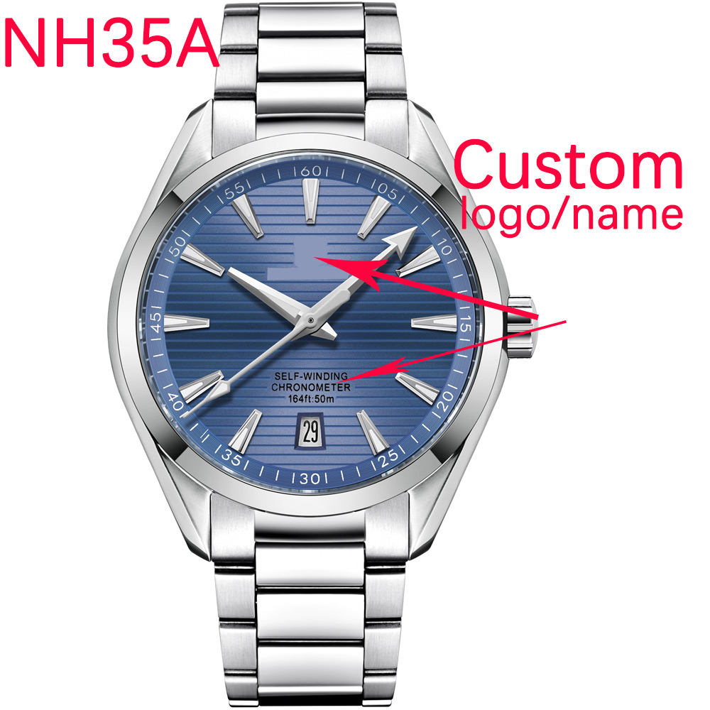 Luxury Watch News - Lusso NH35 Movt Logo personalizzato 41mm