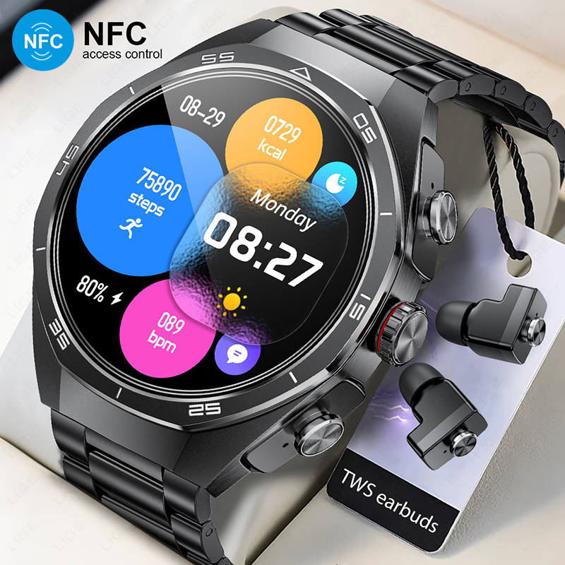 Luxury Watch German - NUOVO Per Android TWS Musica Auricolari