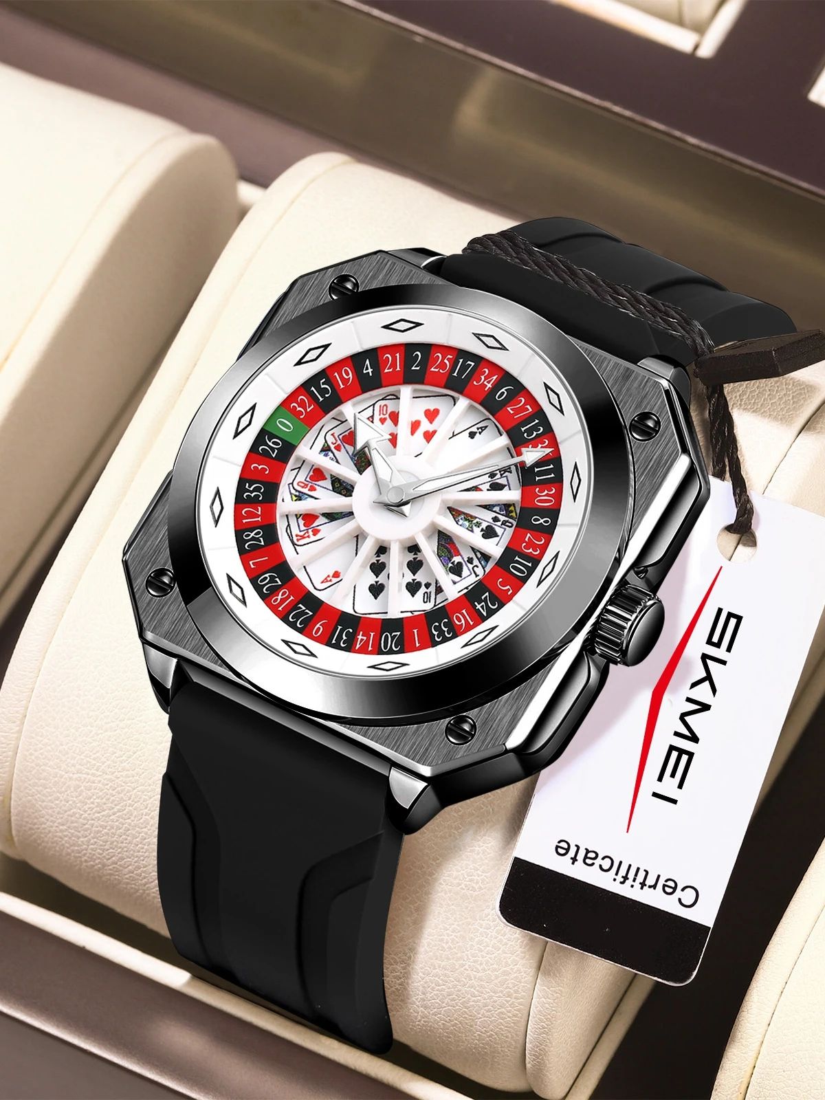 Luxury Watch Value - Orologio da uomo quadrato della serie