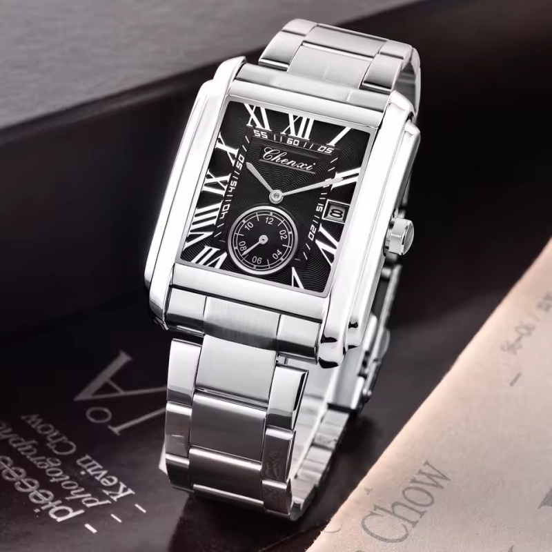 CHENXI 8216 Orologi al Quarzo  - Cartier Watch Santos recensione e prezzo