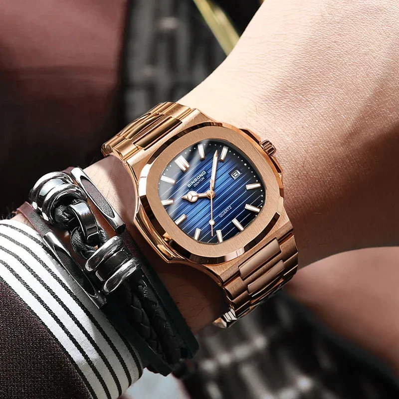 Nuovo Svizzera Uomo Casual Oro - Luxury Watch German recensione e prezzo