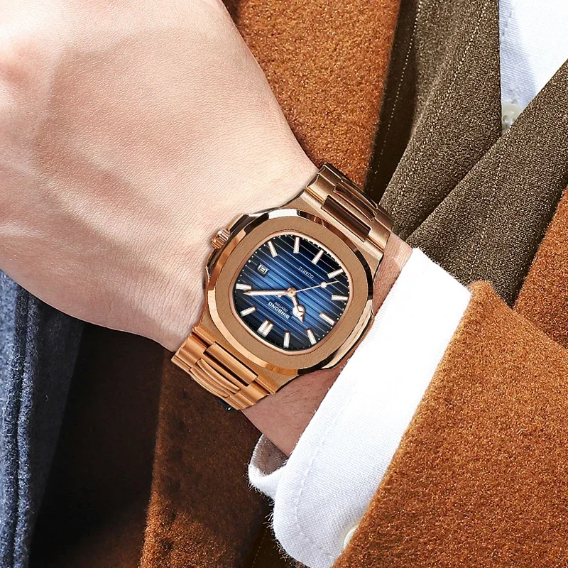 Nuovo Svizzera Uomo Casual Oro - Luxury Watch German recensione e prezzo