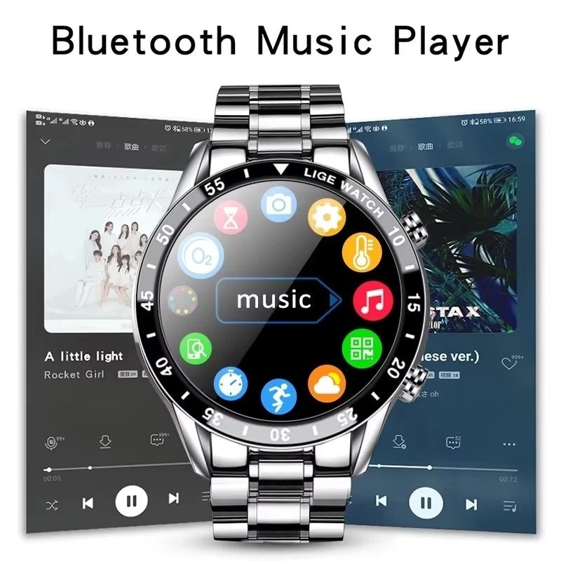 LIGE Nuovo Bluetooth Chiama As - Luxury Watch German recensione e prezzo