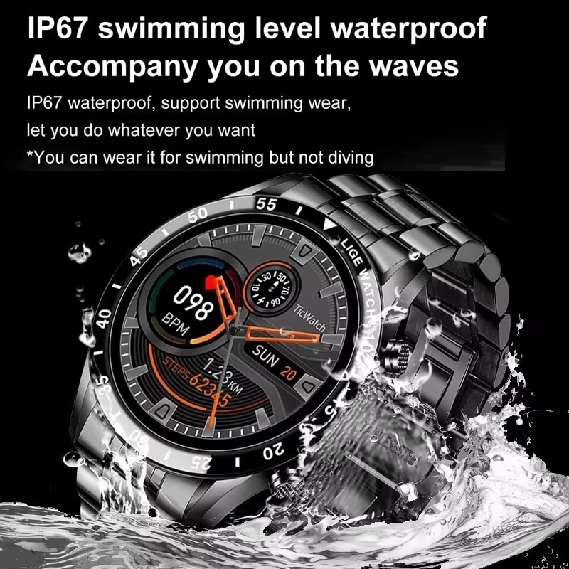 LIGE Nuovo Bluetooth Chiama As - Luxury Watch German recensione e prezzo