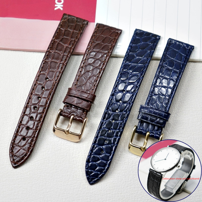 Sottile coccodrillo cinturino  - Cartier Watch Santos recensione e prezzo