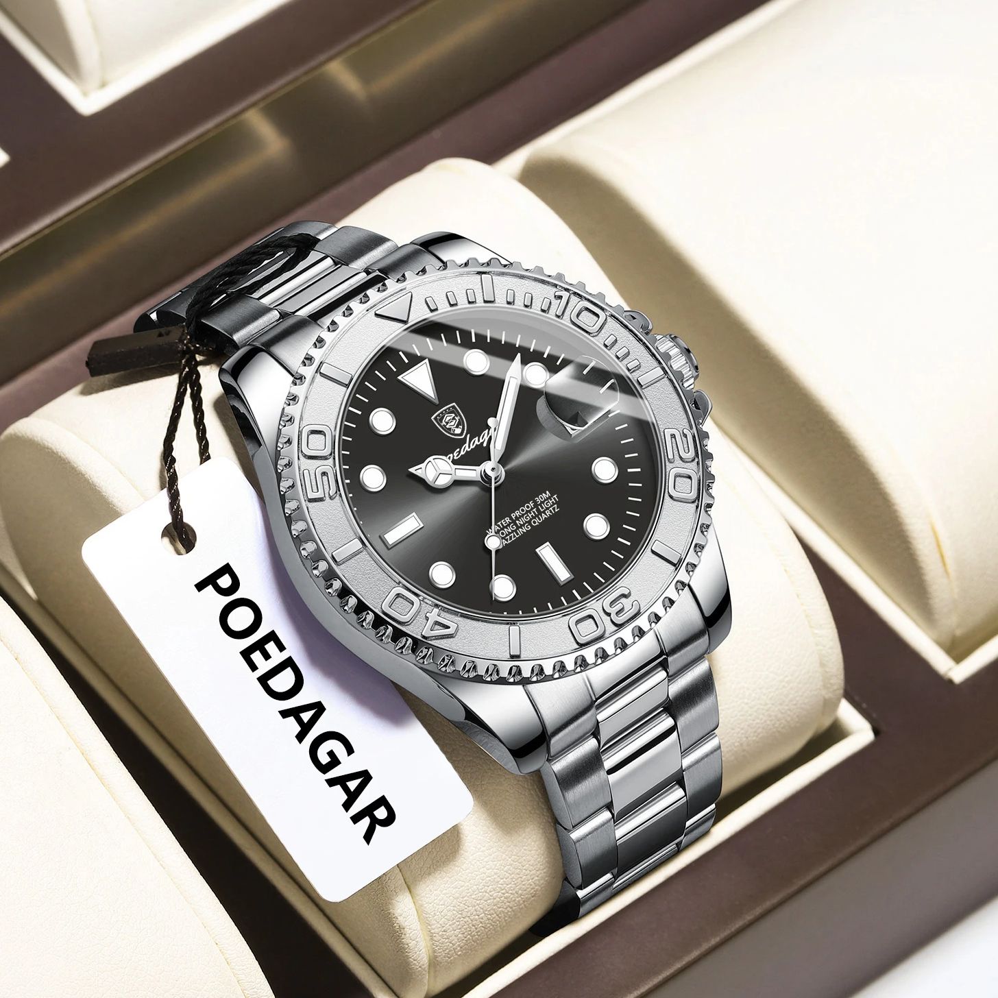 POEDAGAR Orologio sportivo da  - Luxury Watch And Bracelet recensione e prezzo