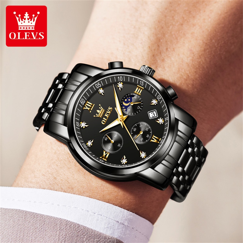 OLEVS Orologi da uomo popolari - Luxury Watch News recensione e prezzo